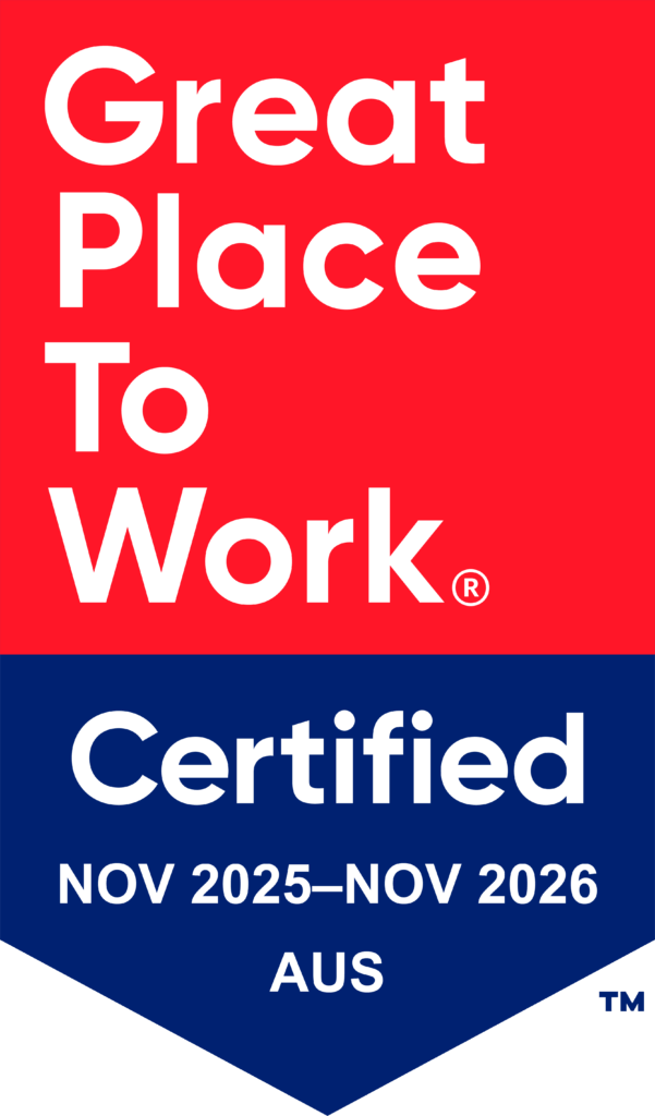 GPTW Certification badge Australia Nov 2025-2026