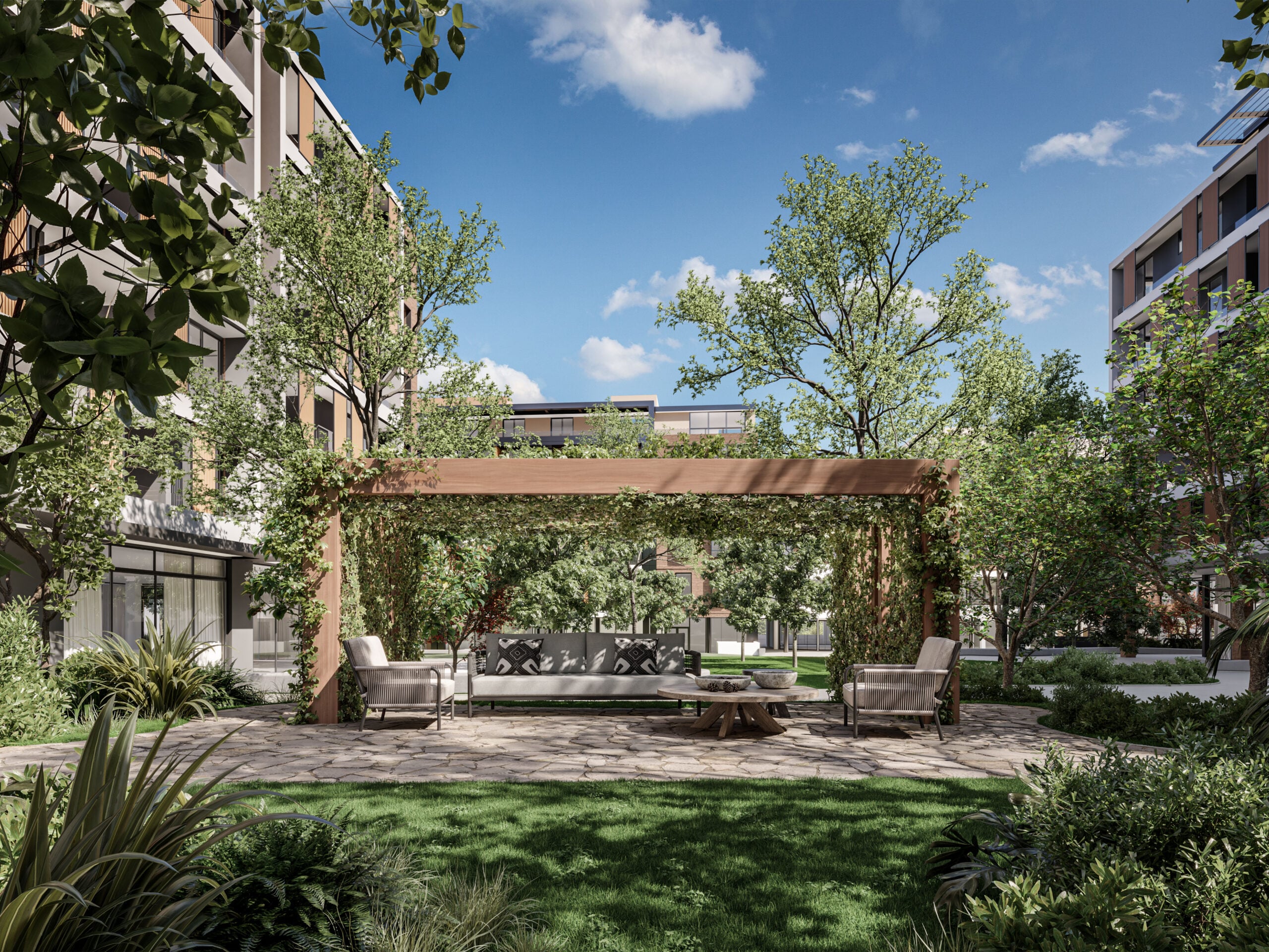 Construction Progress Continues at The Jardin, Frenchs Forest